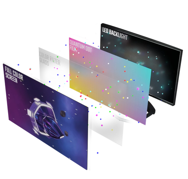 QUANTUM DOT VISUAL BRILLIANCE