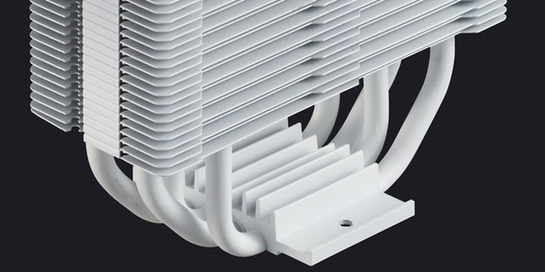 White Coated Heat Pipes