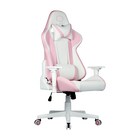 Caliber R1S Rose Gaming Chair - Rose White & Rose Gray
