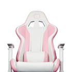 Caliber R1S Rose Gaming Chair - Rose White & Rose Gray
