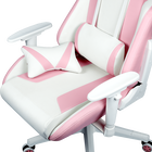 Caliber R1S Rose Gaming Chair - Rose White & Rose Gray