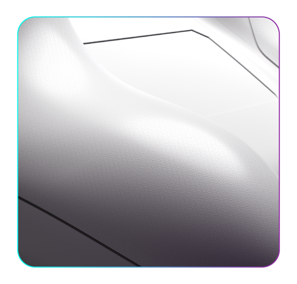 Hand Sculpted and Anti-slip Halo Texture