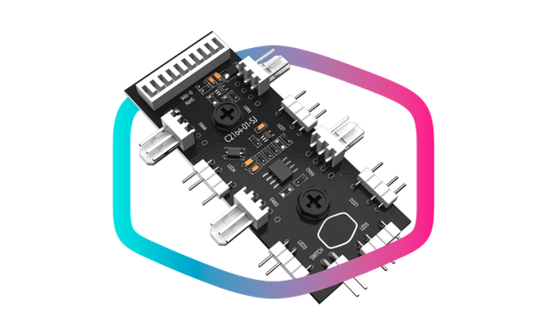 ARGB/FAN HUB Included