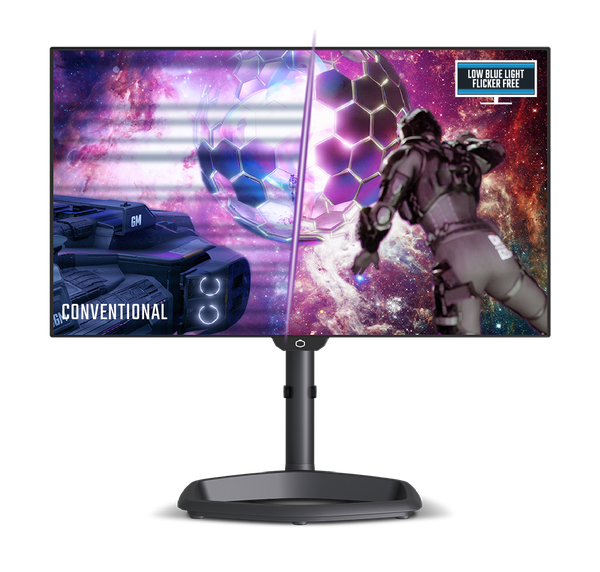 LOW BLUE LIGHT & FLICKER-FREE