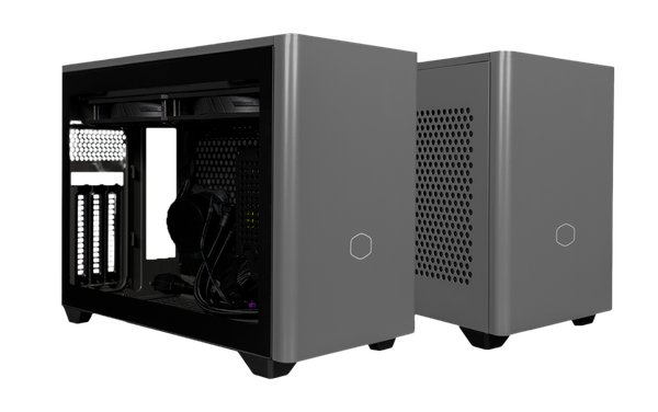 Tempered Glass and Ventilated Steel Left Side Panel Options
