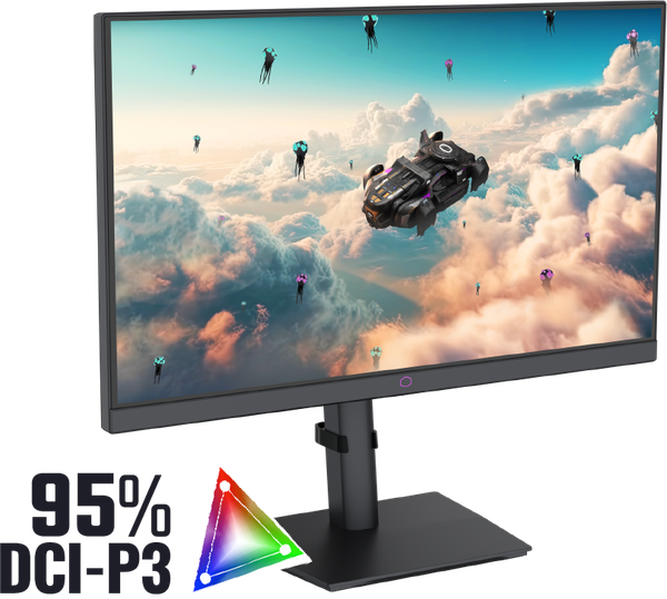 Vibrant Color Accuracy 95% DCI-P3