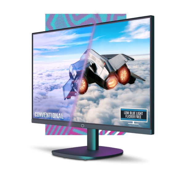 BLUE LIGHT AND FLICKER FREE