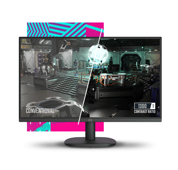 IPS brilliance 1300:1 contrast ration