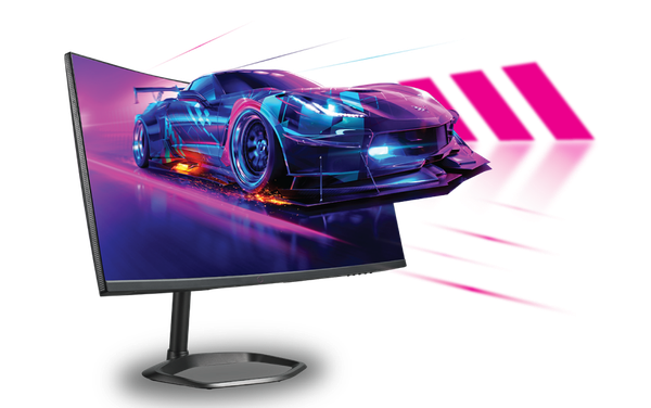 Experience true gaming  up to 5 monitors