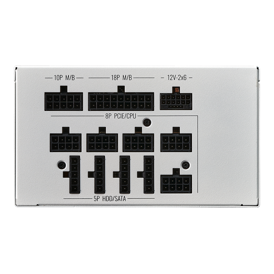 MWE Gold 1250 V2 ATX 3.1 White Edition image number 4