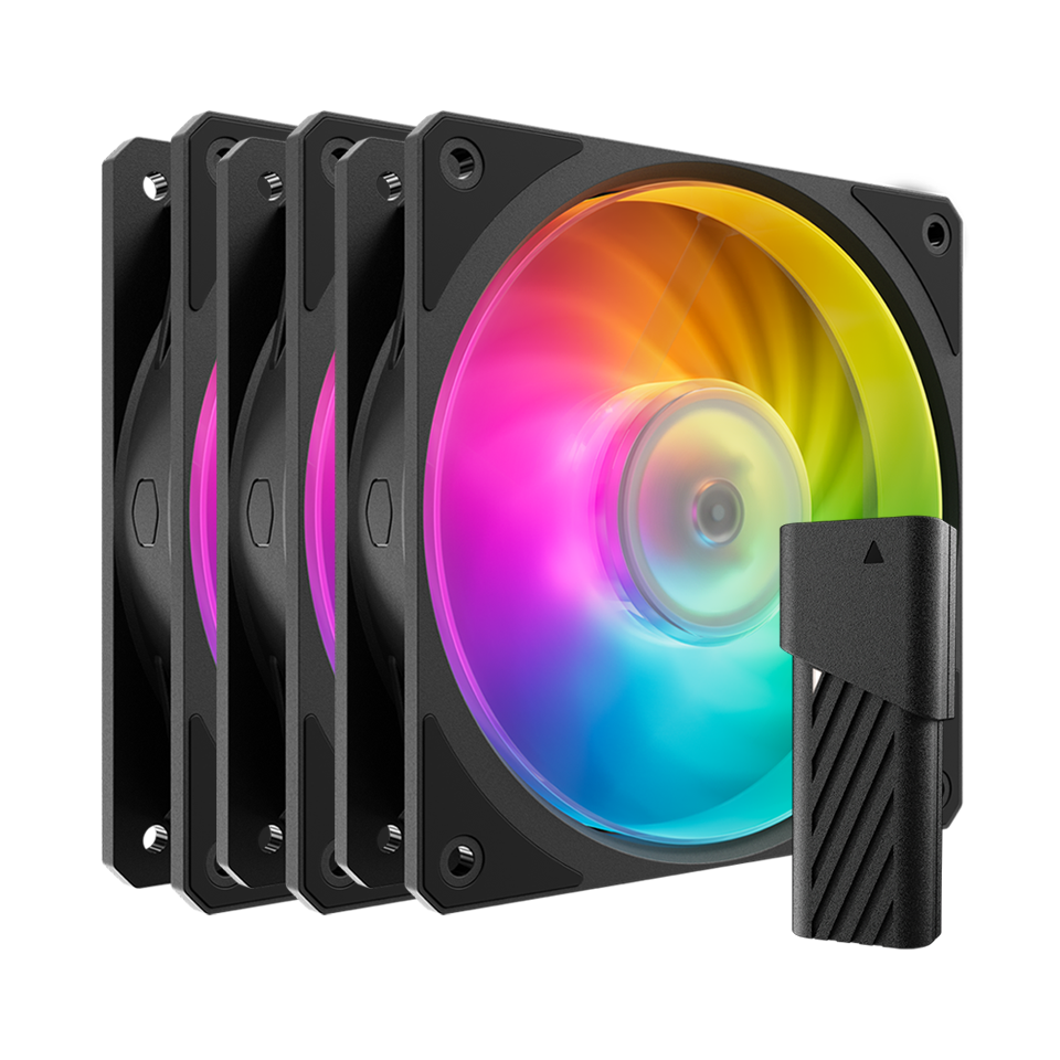 Mobius 120P ARGB 3-pack Fan Kit image number 0