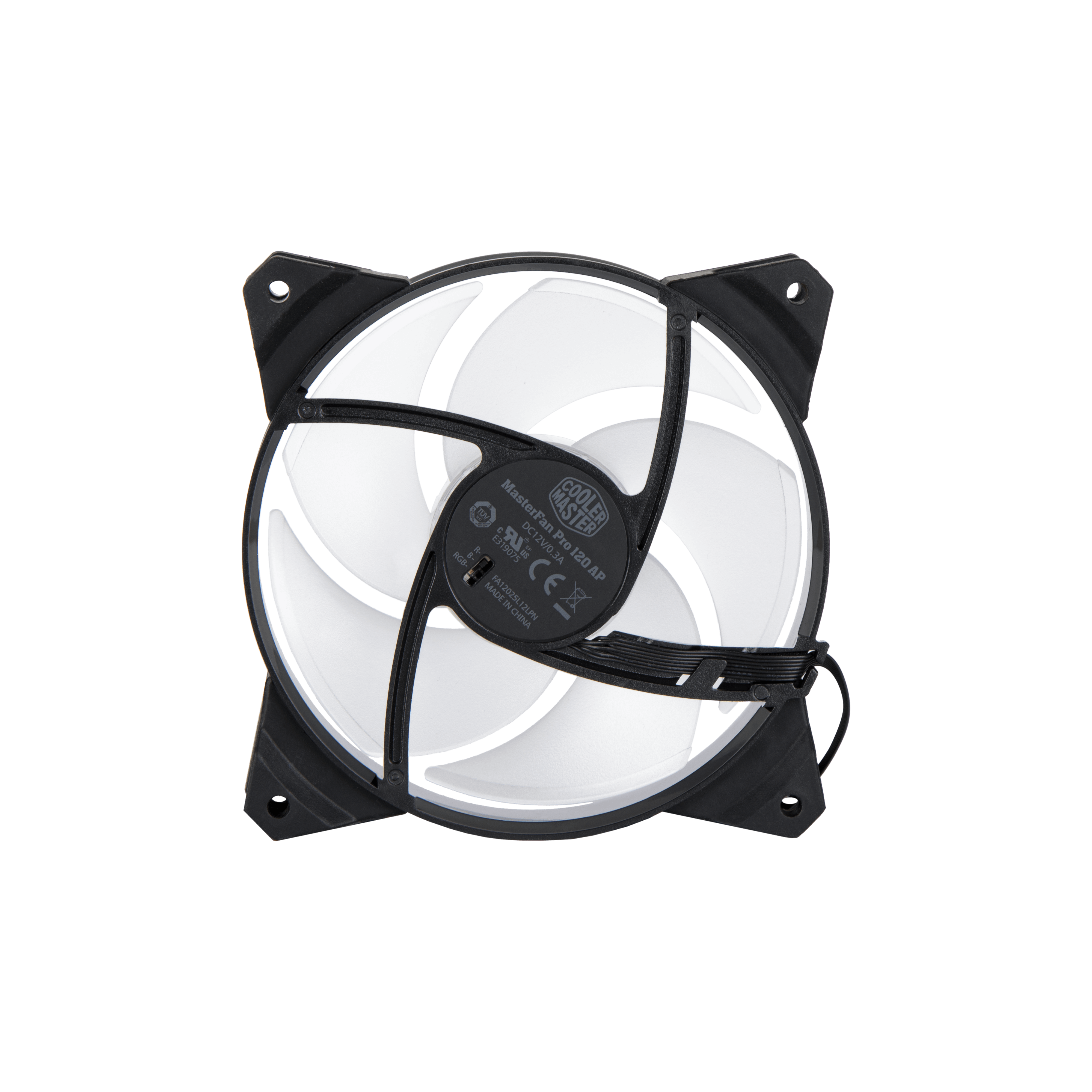 MasterFan Pro 120 Air Pressure RGB 3 in 1 with RGB LED Controller image number 3