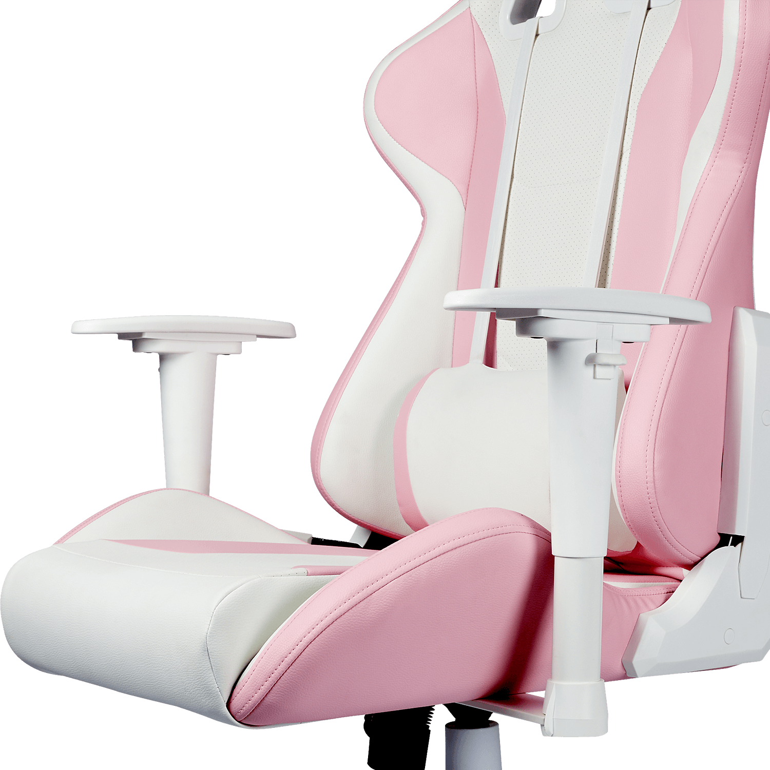 Caliber R1S Rose Gaming Chair - Rose White & Rose Gray image number 7