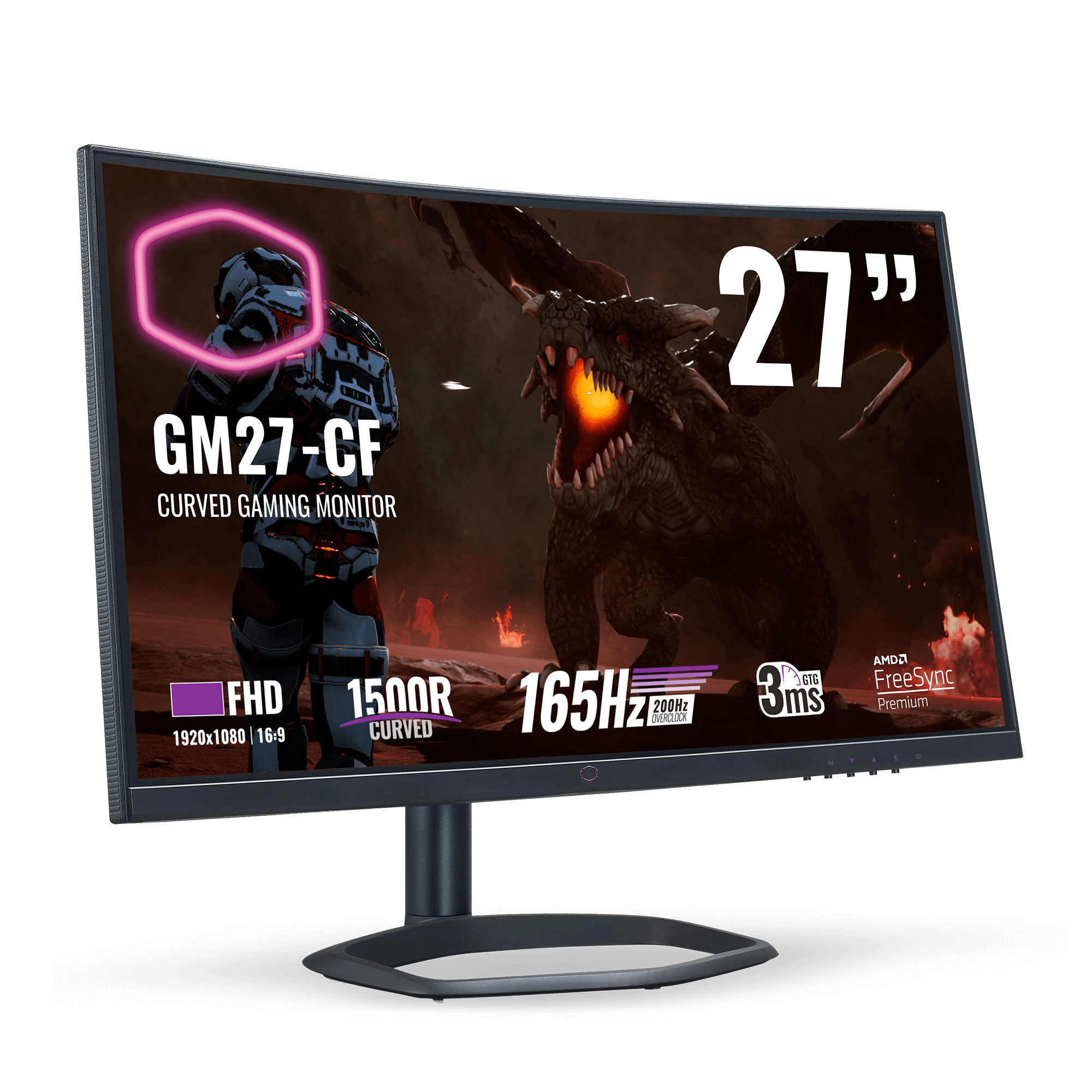 GM27-CF Gaming Monitor image number 1