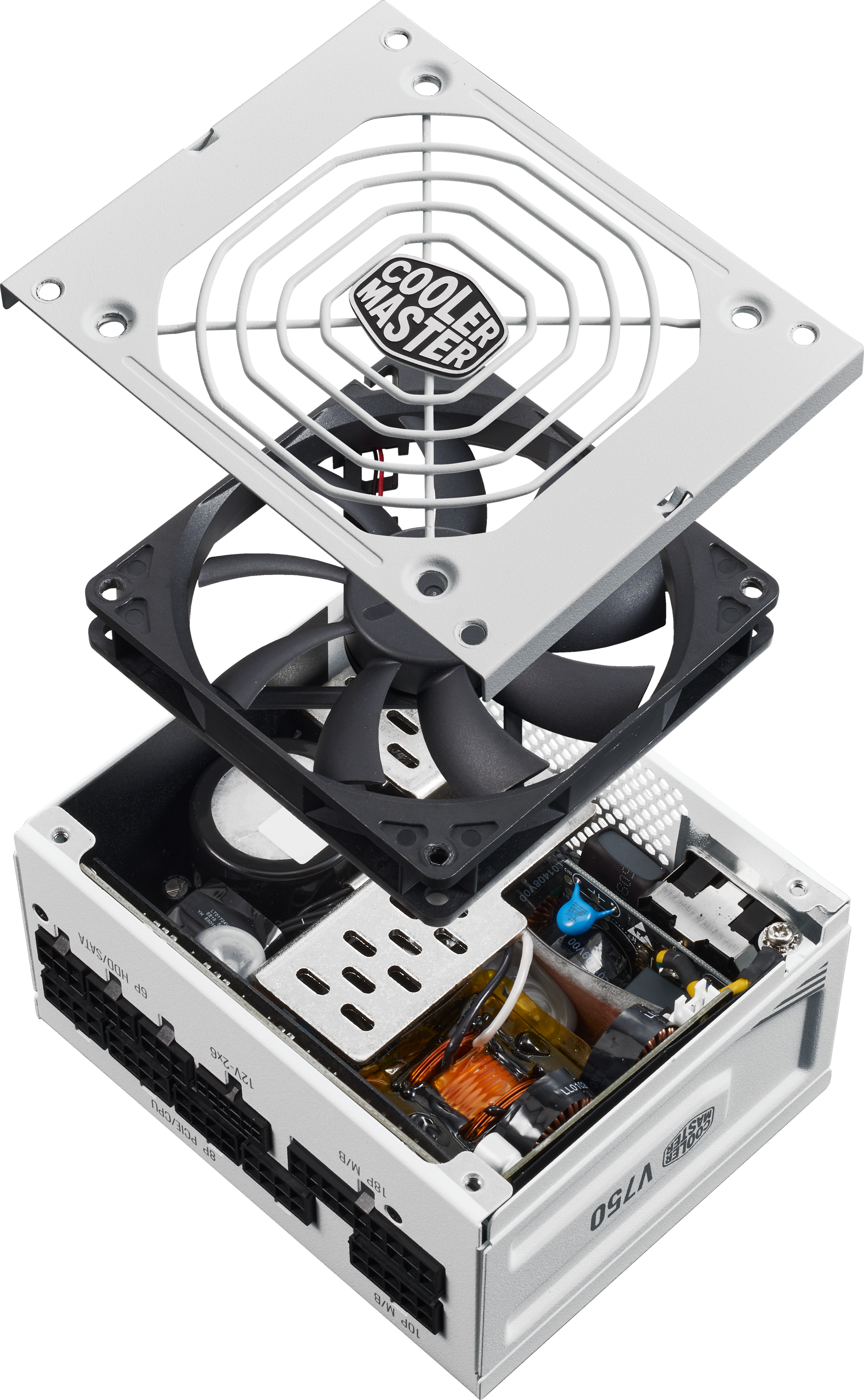V SFX Gold 750W ATX 3.1 White Edition image number 4