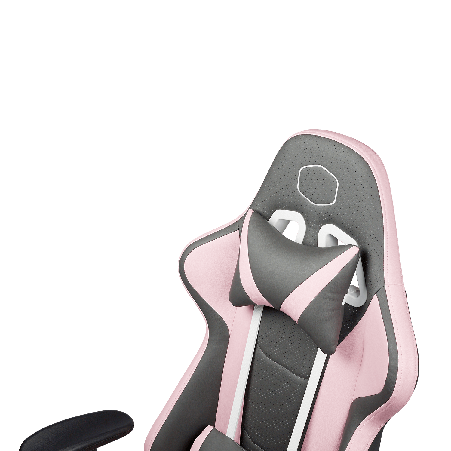 Caliber R1S Rose Gaming Chair - Rose White & Rose Gray image number 22