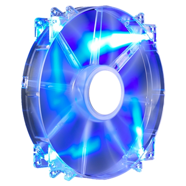 MegaFlow 200 Blue LED Silent Fan