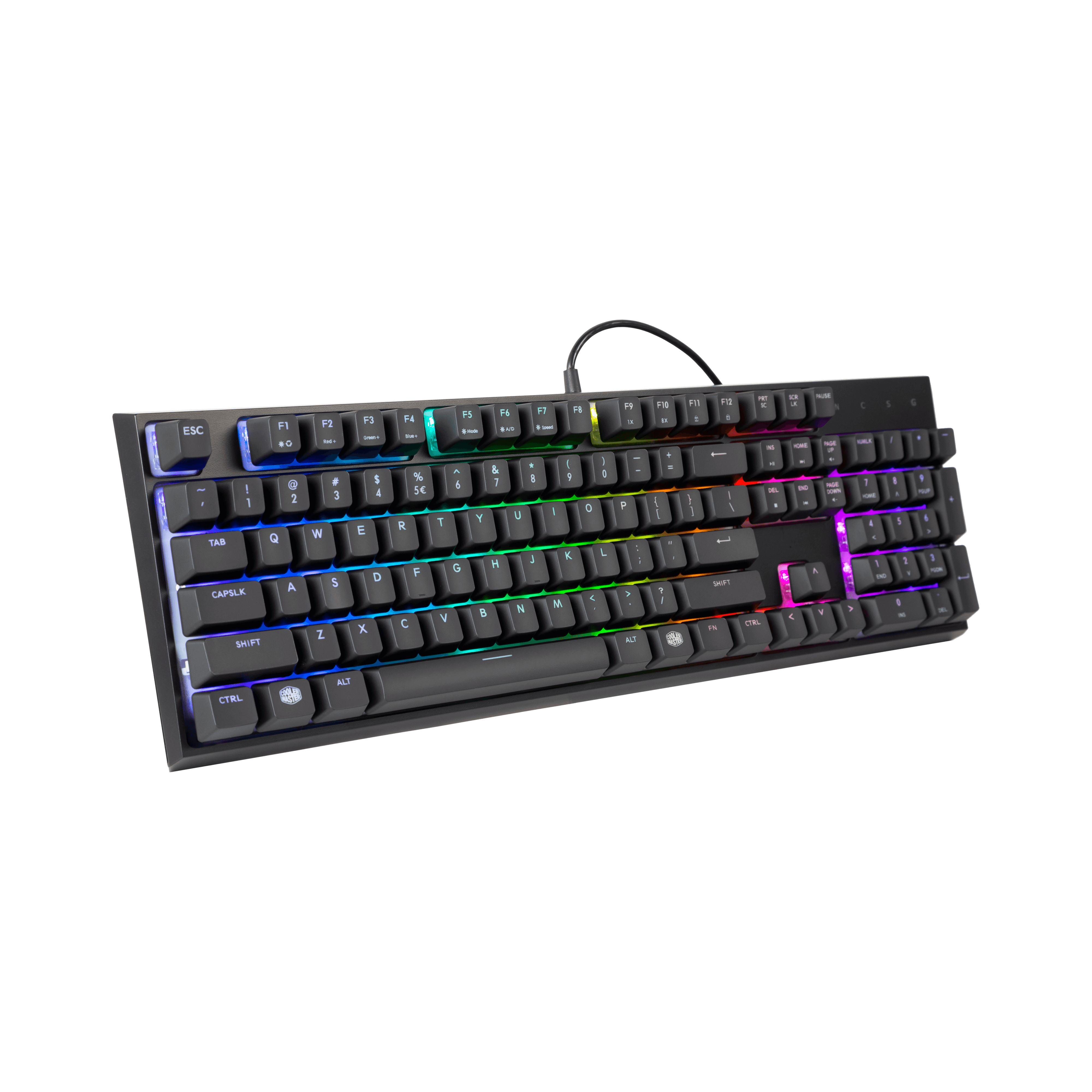 MasterKeys MK120 RGB Mechanical Gaming Keyboard image number 0