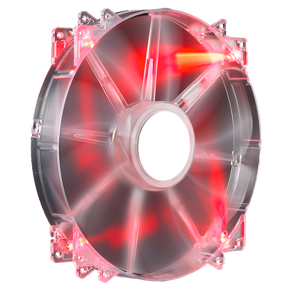 MegaFlow 200 Red LED Silent Fan