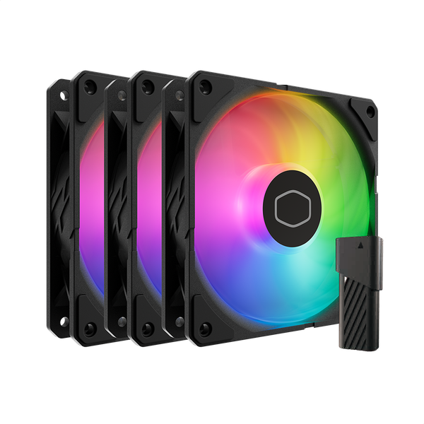 SickleFlow Edge 120 ARGB 3-Pack Fan Kit