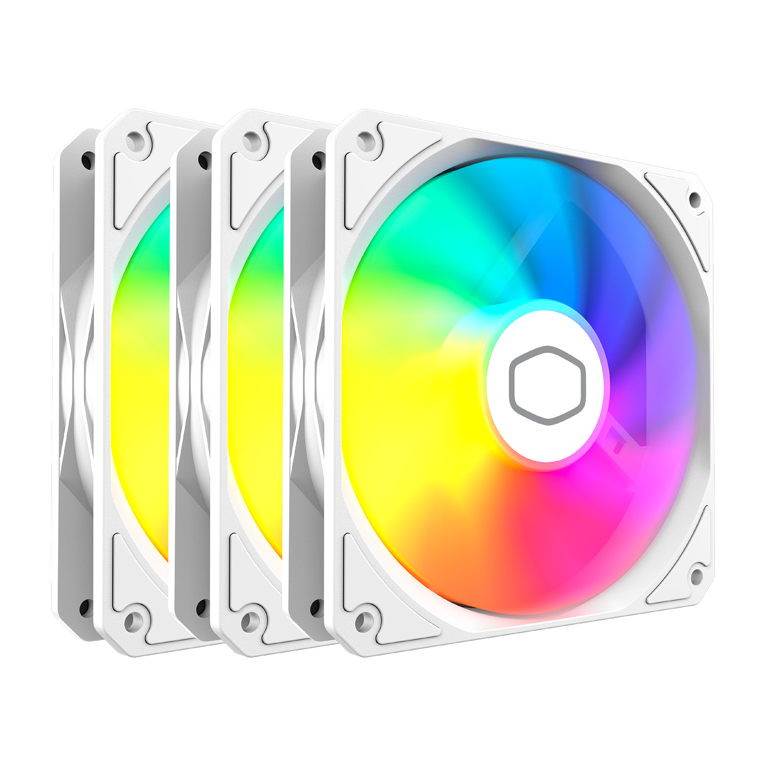 MF120 Lite ARGB 3 pack White Edition image number 0