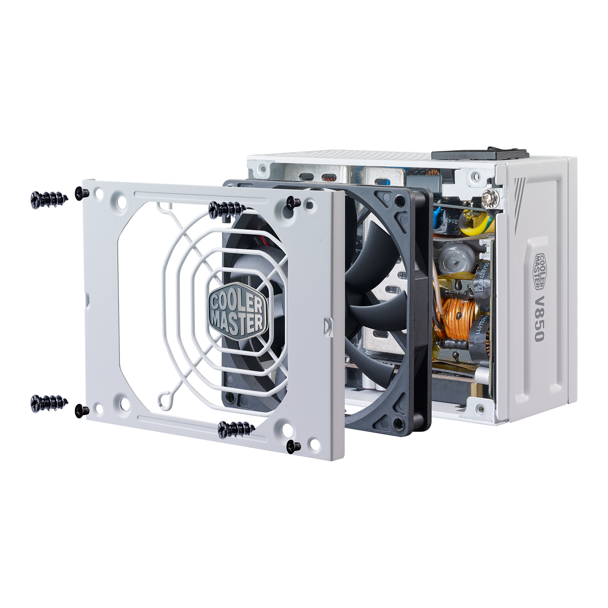 V SFX Gold 850 ATX 3.0 White Edition image number 6