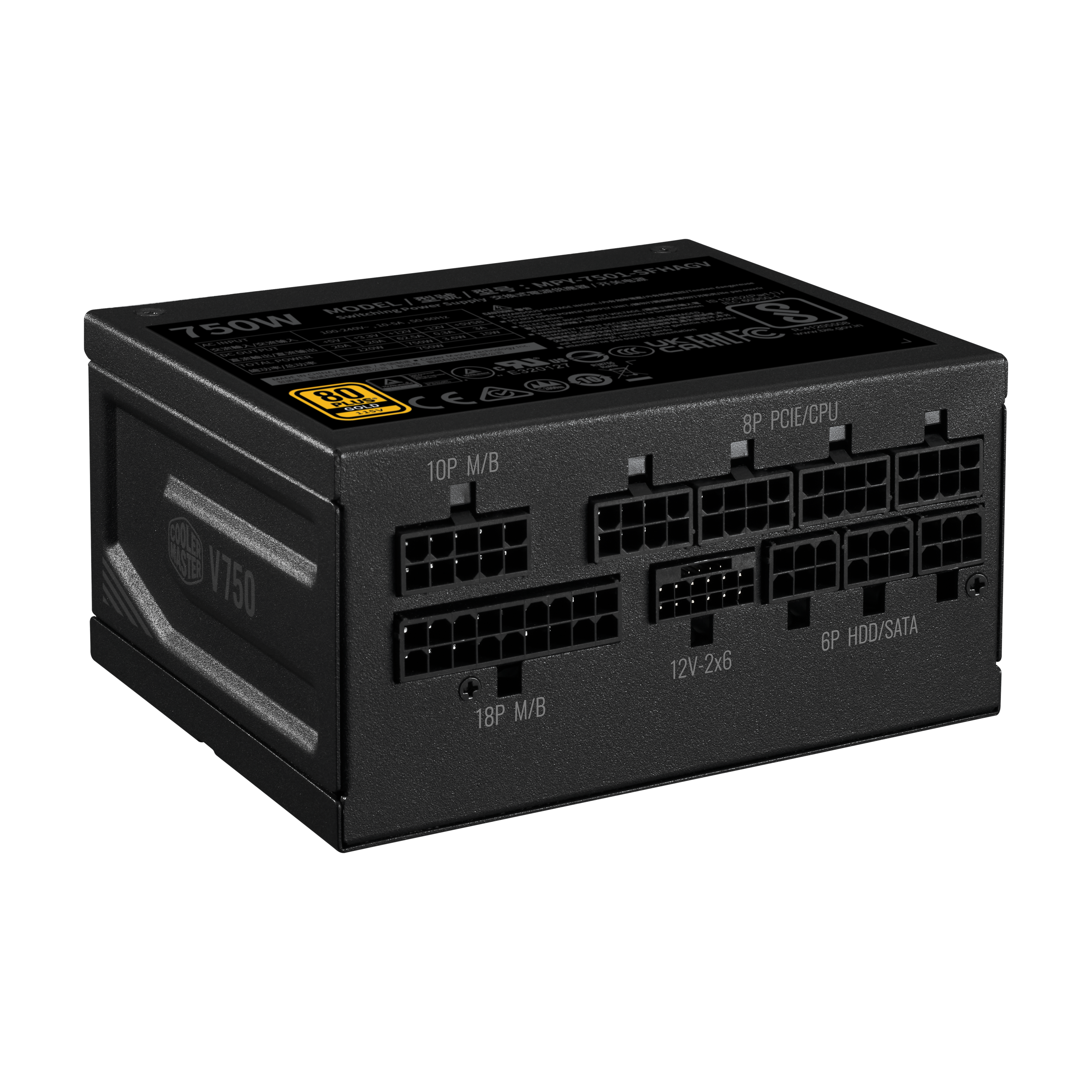 V SFX Gold 750 ATX 3.1 image number 4