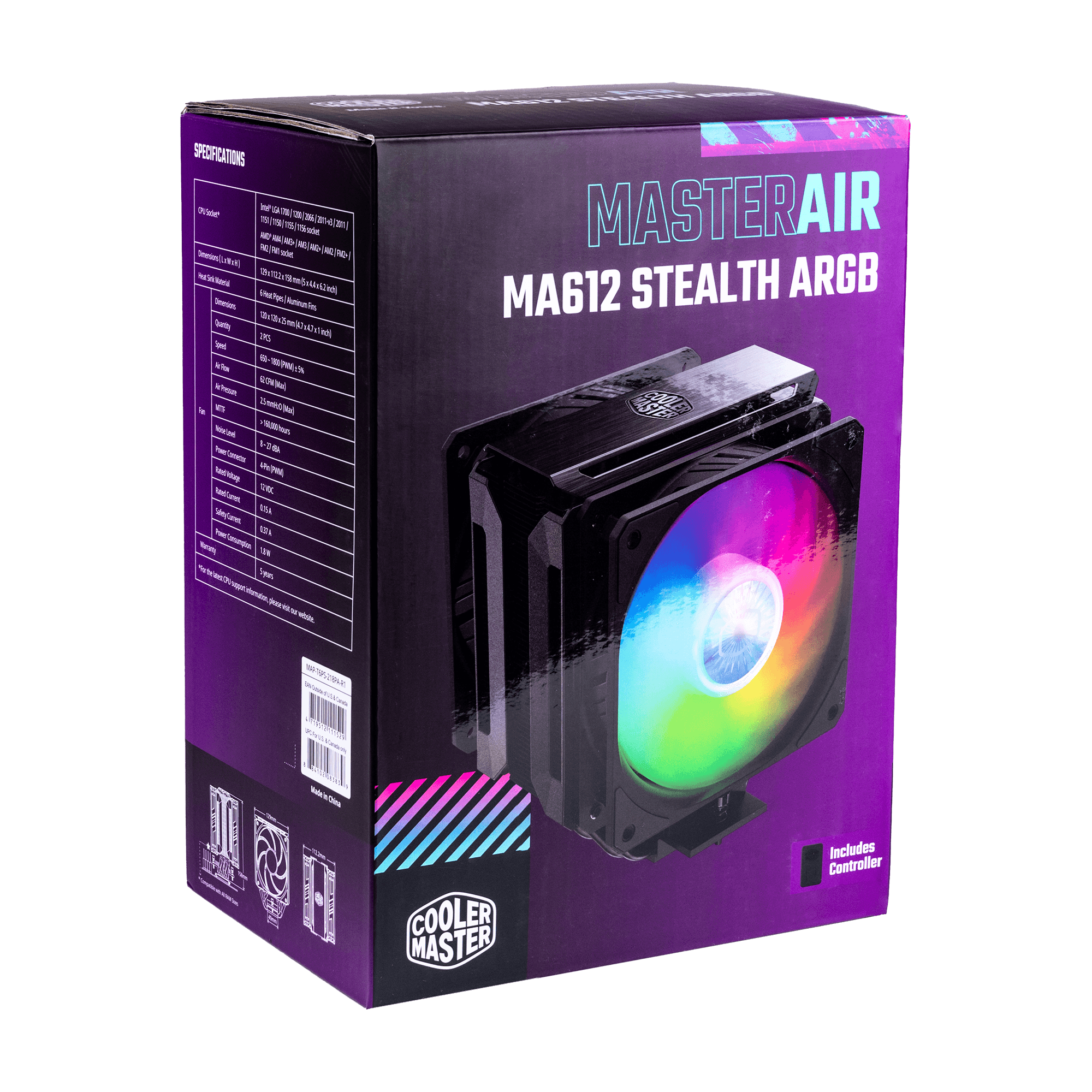 MasterAir MA612 Stealth ARGB image number 14