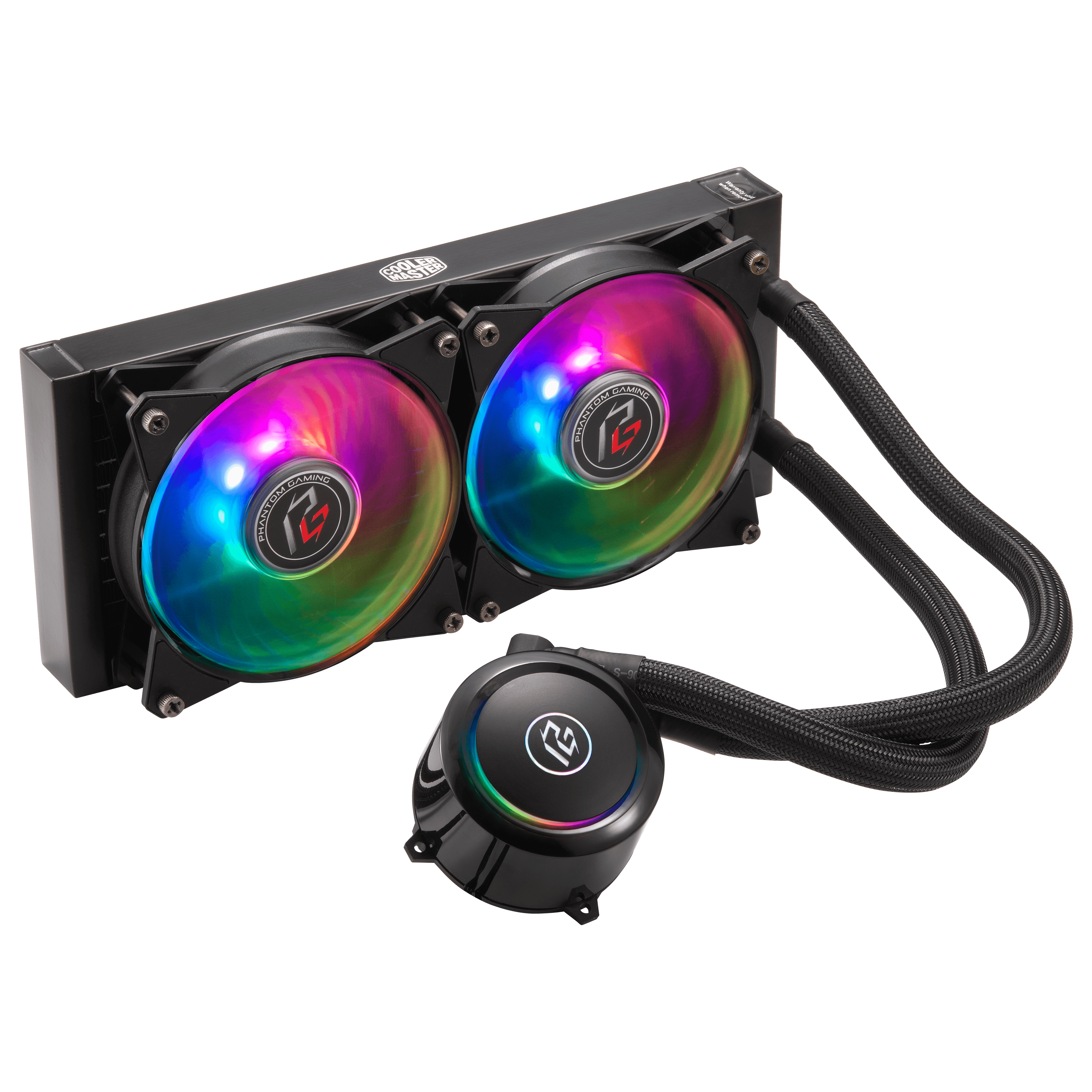 MasterLiquid ML240R RGB Phantom Gaming Edition image number 3