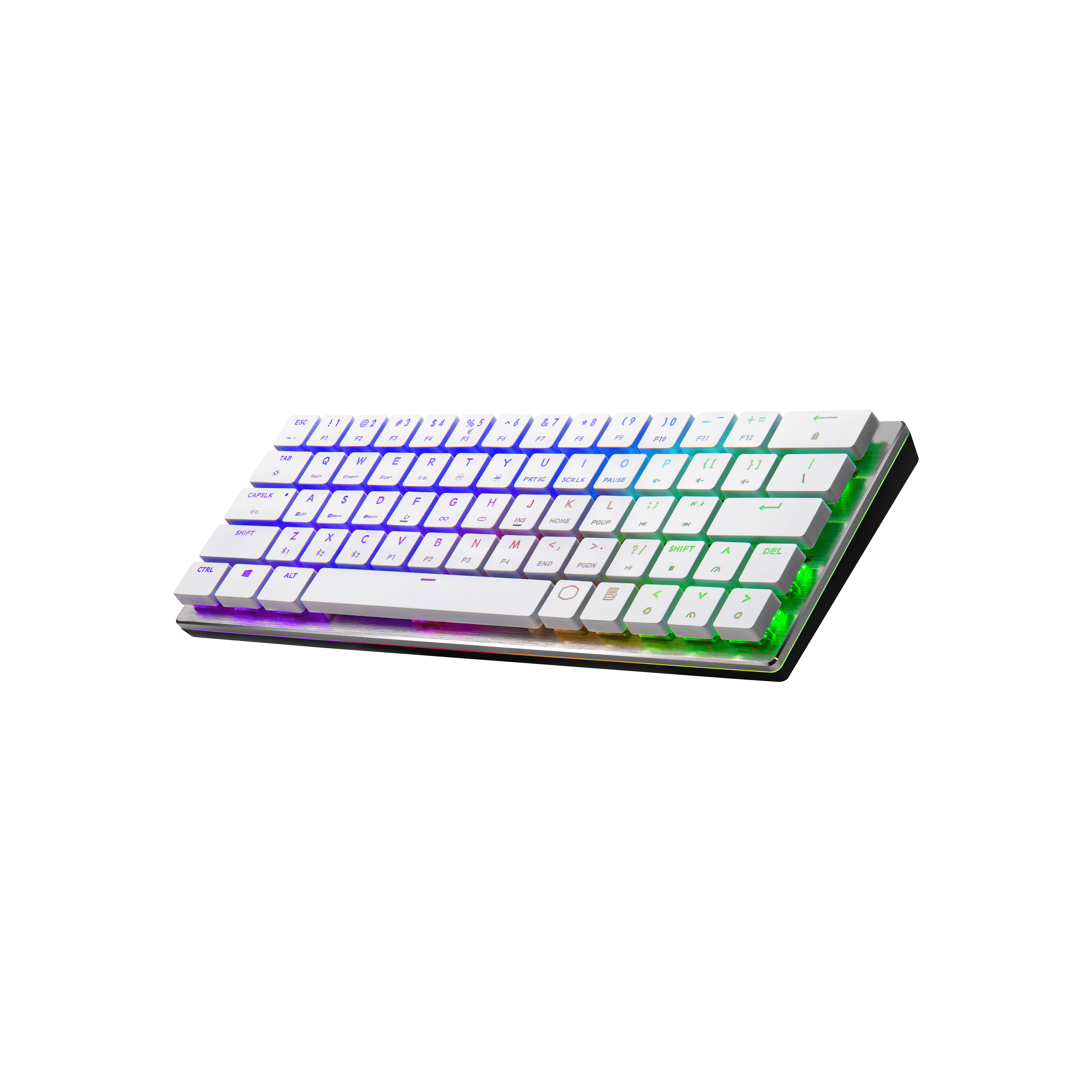 SK621 White Low Profile 60% Gaming Keyboard image number 2